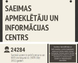 Infografika: Saeimas Apmeklētāju un informācijas centrs