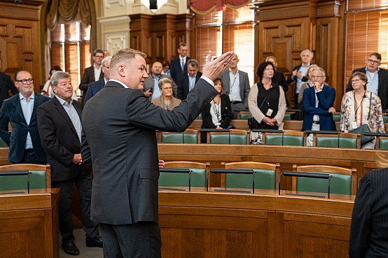 Edvards Smiltēns tiekas ar Vācijas Federatīvās Republikas lielo uzņēmumu pārstāvjiem