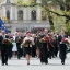 Svinīga ziedu nolikšanas ceremonija pie Brīvības pieminekļa