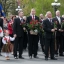 Svinīga ziedu nolikšanas ceremonija pie Brīvības pieminekļa