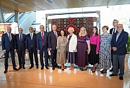 A unique carpet woven in Baku for the Jānis Akuraters Museum