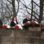 Vainagu nolikšanas ceremonija Rīgas Brāļu kapos