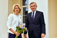 Ināra Mūrniece: security, transport and energy on agenda for Latvia and Lithuania