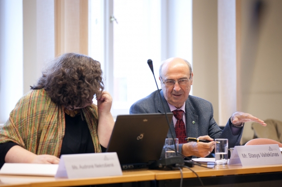 Baltijas Asamblejas balvas literatūrā, mākslā un zinātnē žūrijas sēde