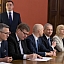 13.Saeimā pārstāvēto un Ministru kabinetu veidojošo politisko partiju sadarbības līguma un Deklarācijas par Krišjāņa Kariņa vadītā Ministru kabineta iecerēto darbību svinīgā parakstīšana