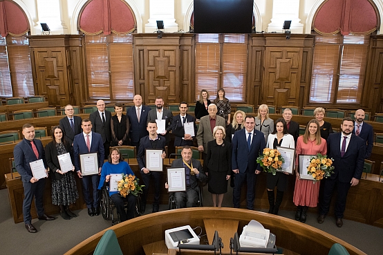 Svinīgais pasākums par godu Latvijas sportistu augstajiem sasniegumiem 2019.gadā